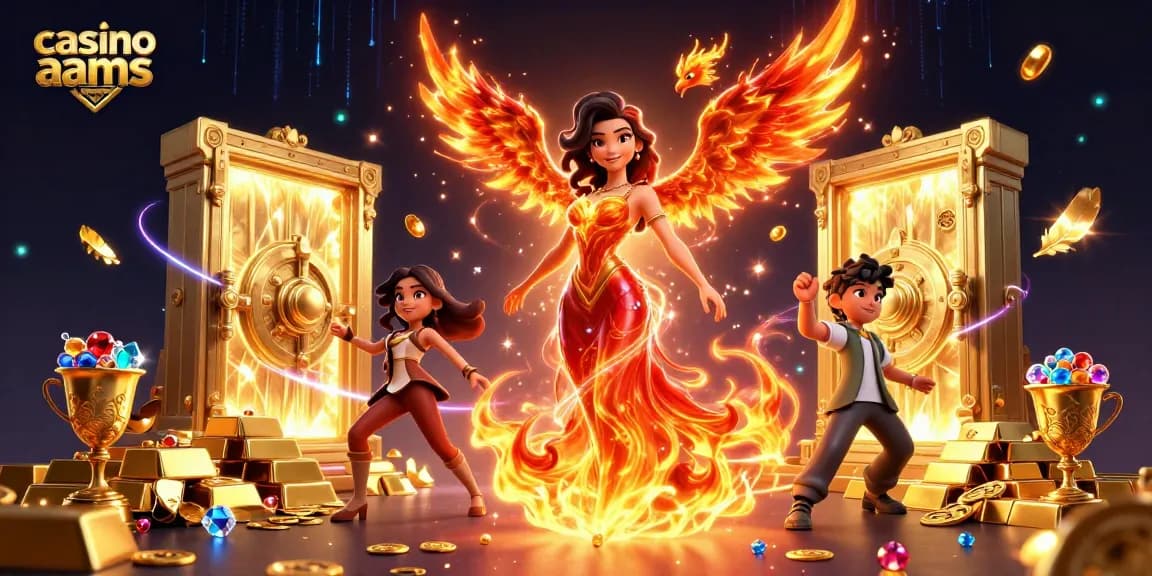 Gioca e vinci al casino non AAMS con elementi di gioco dinamici e illustrazioni vivaci.