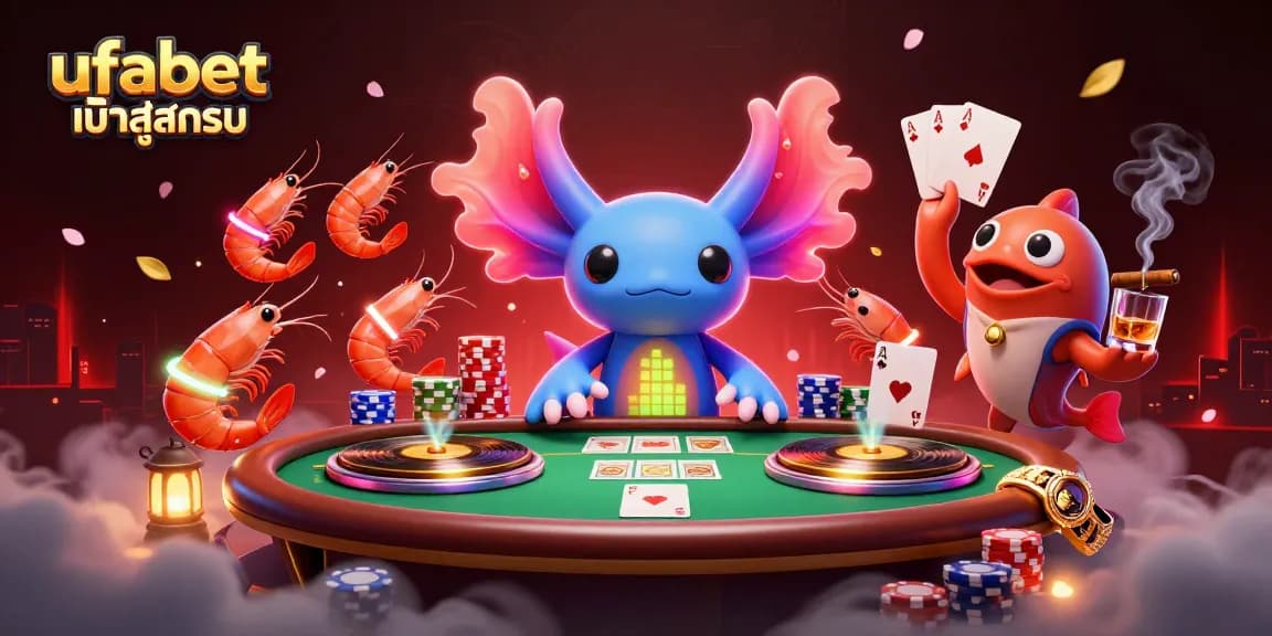 Experience exciting gameplay in ufabet เข้าสู่ระบบ with vibrant characters and casino elements.