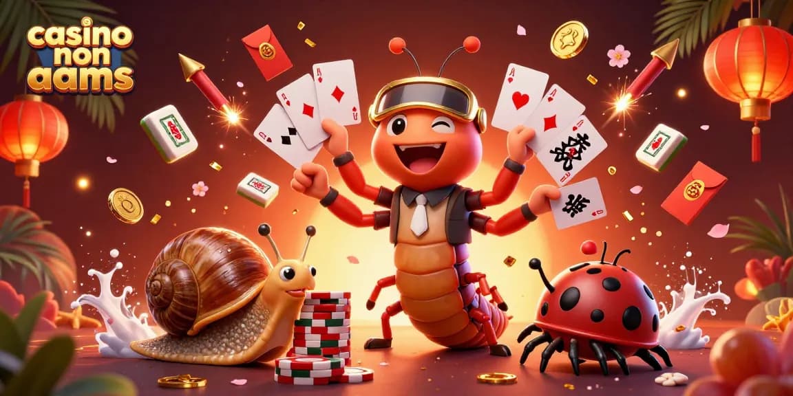 giocatori nei casino non AAMS divertendosi con chip e carte, isolamento visivo animale