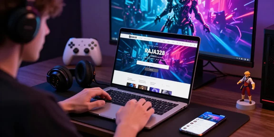 Engaging gaming environment focusing on login raja 328 for an immersive experience.