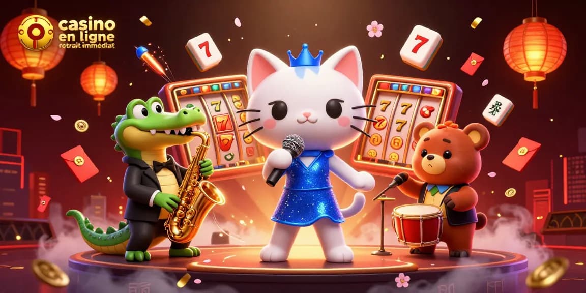 Offrez-vous l'expérience du casino en ligne retrait immédiat en jouant à des jeux captivants avec des personnages enjoués.