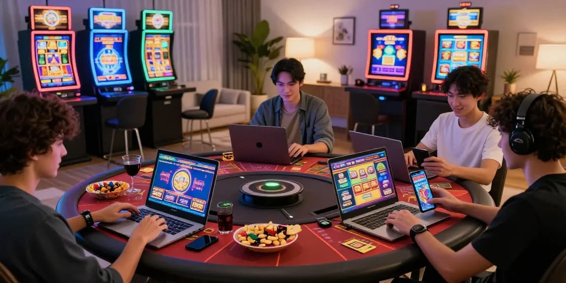 Experience the thrill at siti casino non AAMS with players engaged in dynamic online gaming.