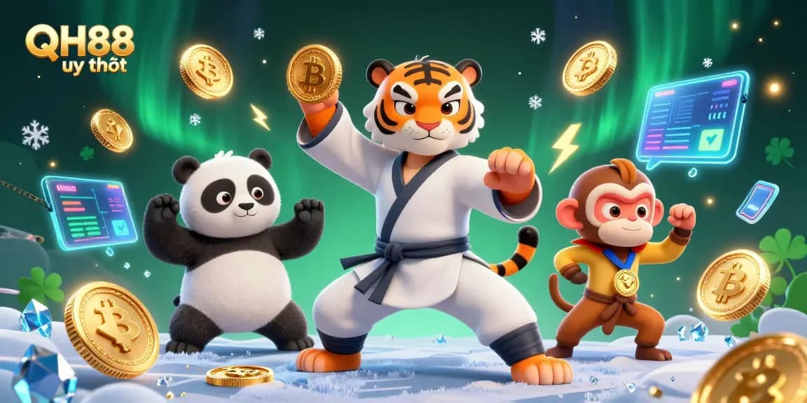 Engage with thrilling games at QH88 uy tín while discovering vibrant crypto rewards and jackpots.