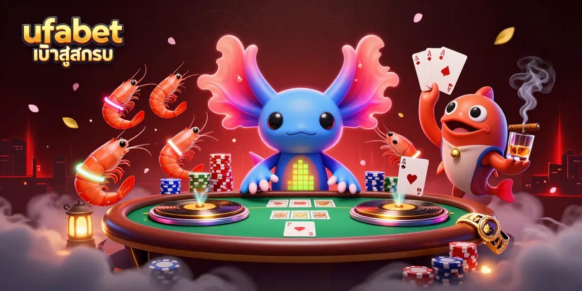 Experience exciting gameplay in ufabet เข้าสู่ระบบ with vibrant characters and casino elements.