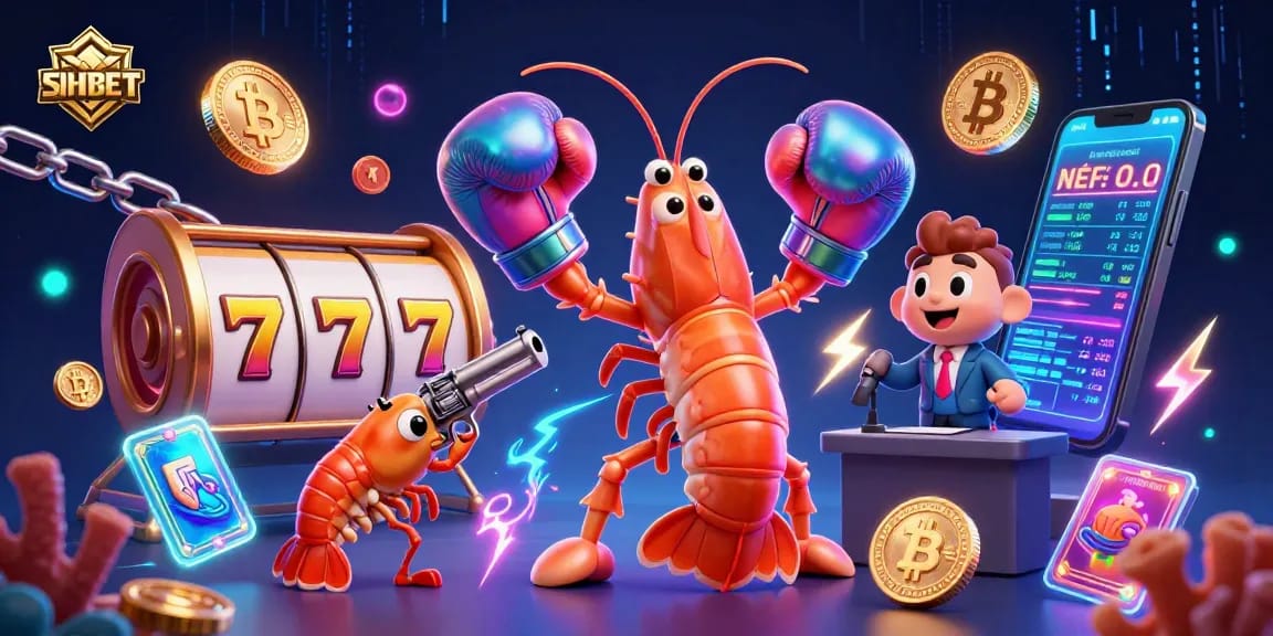 SH BET offers dynamic casino excitement with vibrant 3D characters, slot machines, and crypto elements.