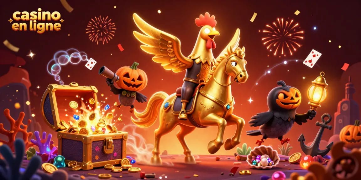 Jouez au casino en ligne et découvrez des jeux palpitants avec des éléments de jeu vibrants.