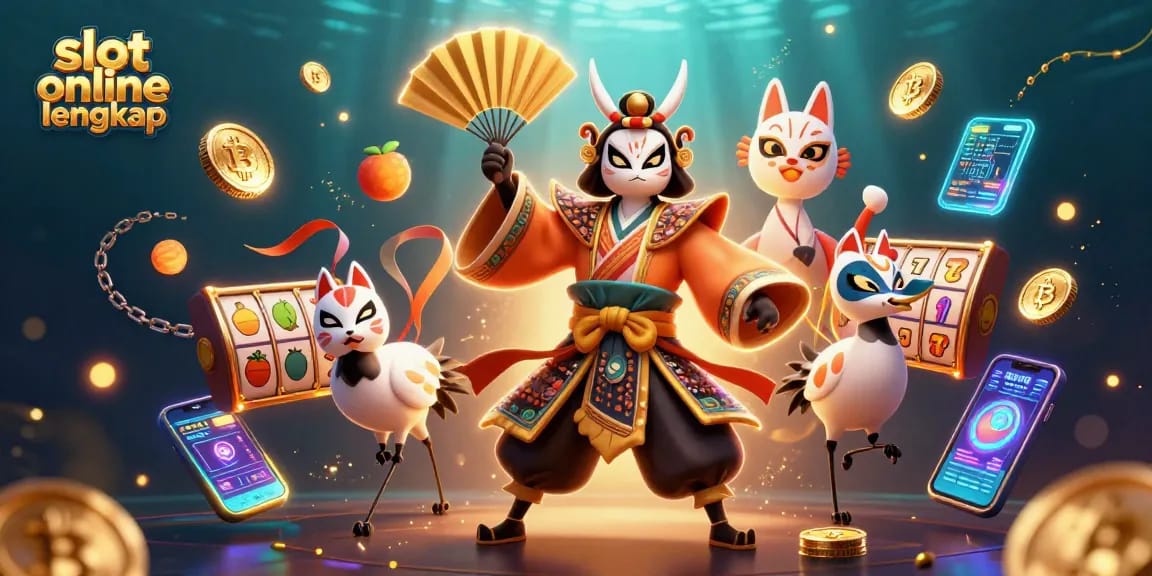 Experience fun with slot online lengkap by engaging with vibrant characters and dynamic Bitcoin elements.