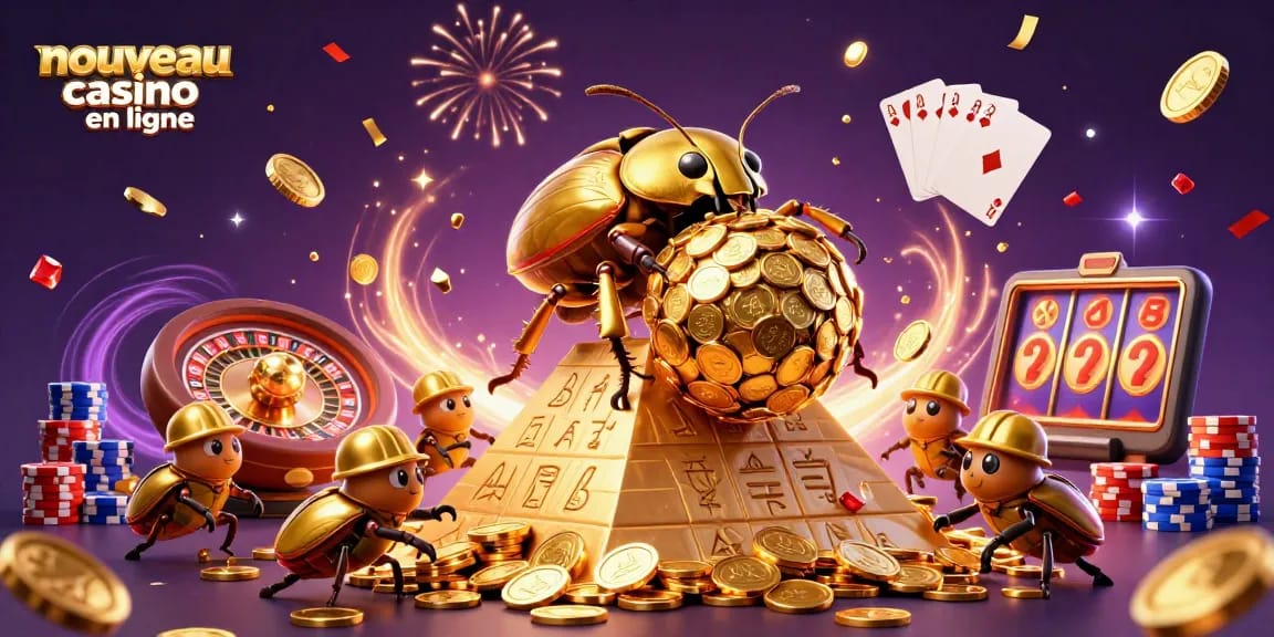 Jouer et gagner sur un nouveau casino en ligne avec des symboles dynamiques et de l'énergie