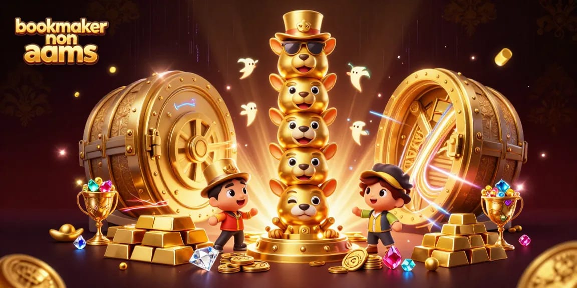 Scopri i vantaggi dei bookmaker non AAMS con questa illustrazione affascinante e ricca di dettagli.