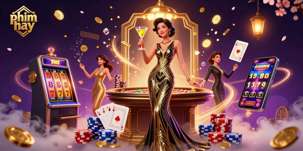 Experience thrilling action with phim hay slot spins and golden wins in vibrant casino scene.