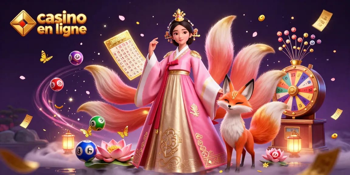 Immergez-vous dans la dynamique vibrante des casinos en ligne avec des éléments colorés et des personnages enchanteurs.