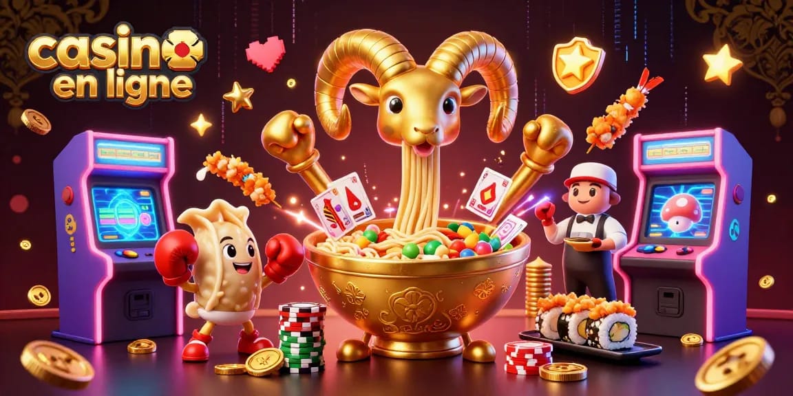 Pariez en ligne au casino avec des jeux captivants et des personnages colorés.