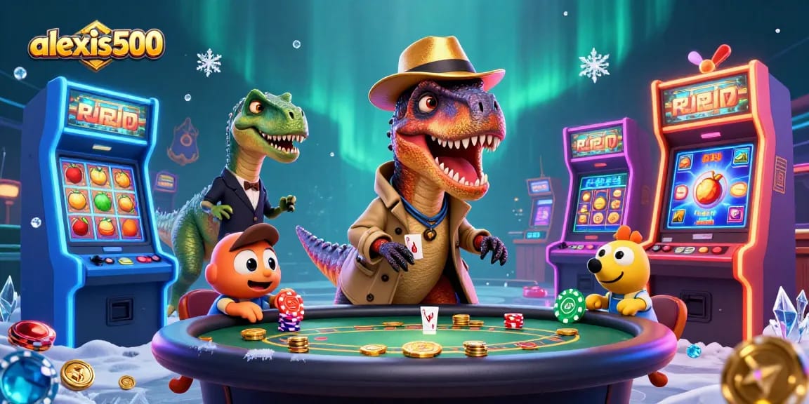 Play thrilling blackjack as alexis500 explores a vibrant slot gaming world.