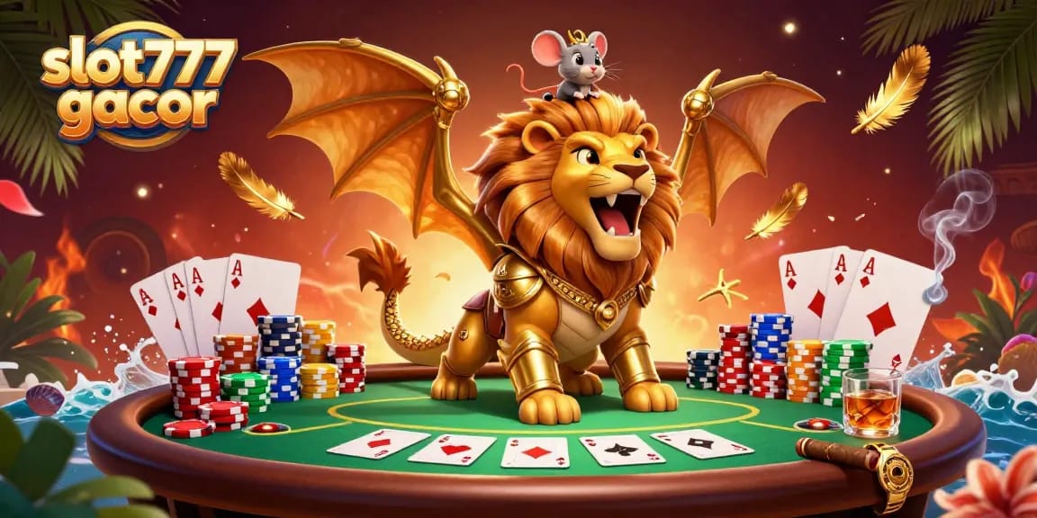 Permainan seru di slot777 gacor dengan karakter unik di latar 3D yang menakjubkan.