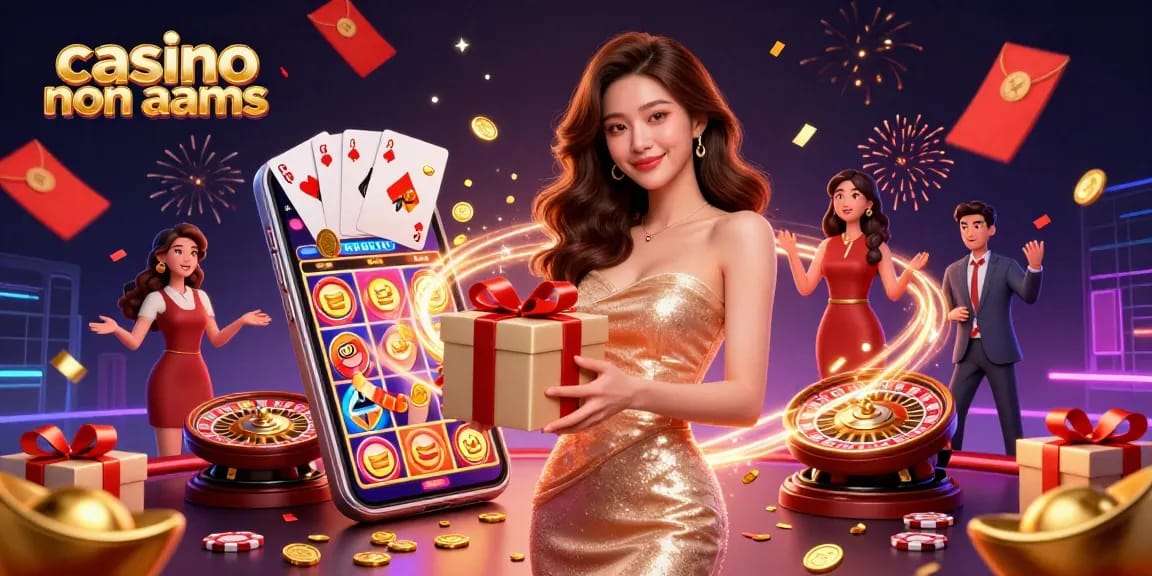 Vivi l'emozione dei casino non aams con giochi vivaci, monete d'oro e un'energia festosa.