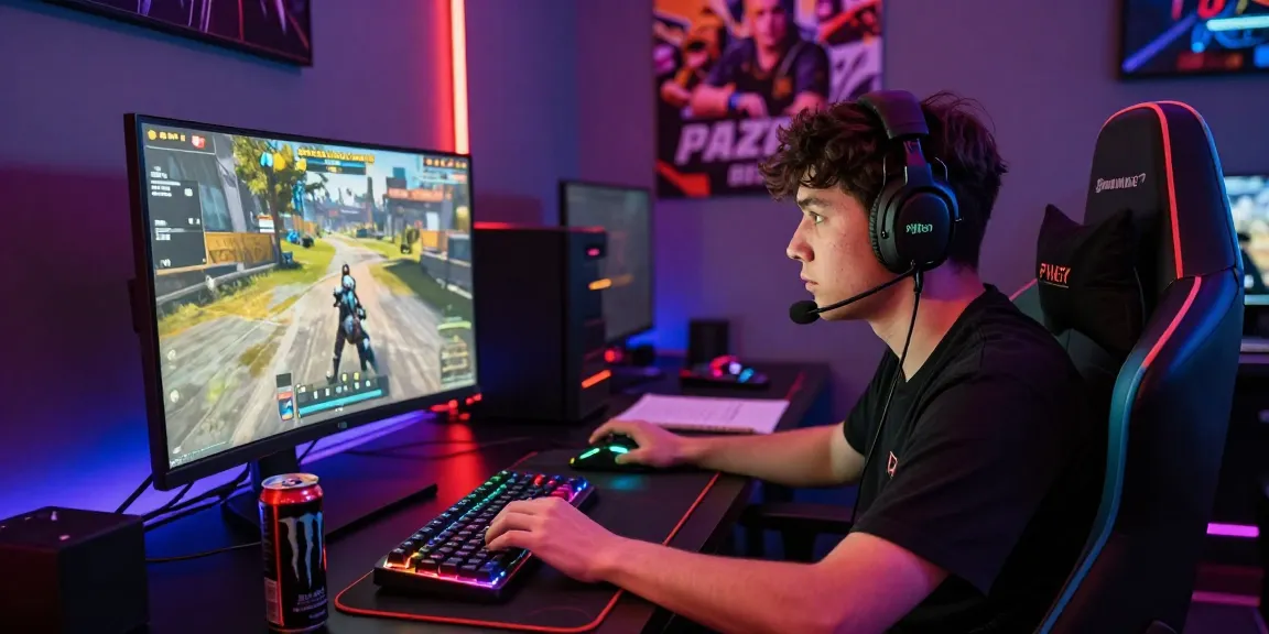 Competitive gamer using PROOFCORE cheats in an intense PUBG session.