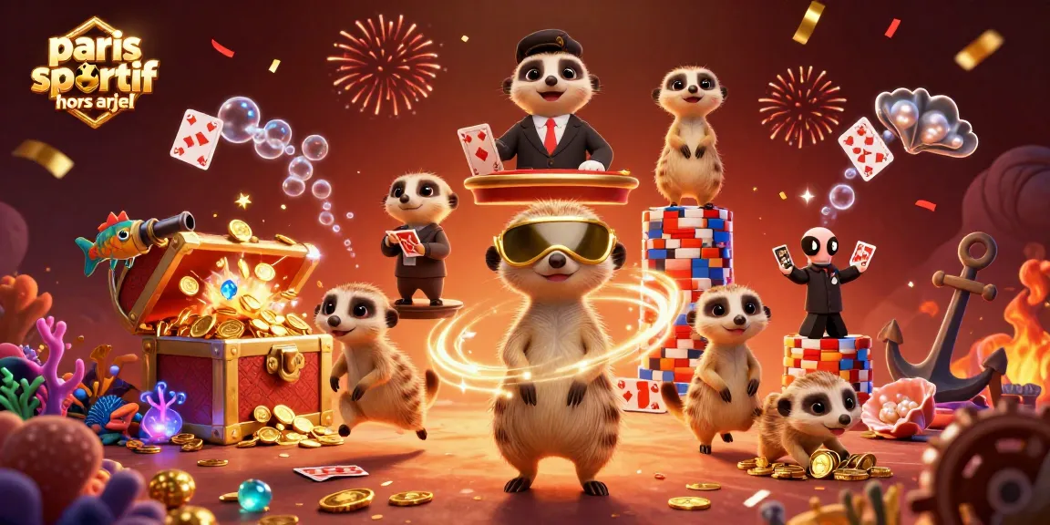 Parier avec des paris sportifs hors ARJEL dans un casino animé par des suricates.