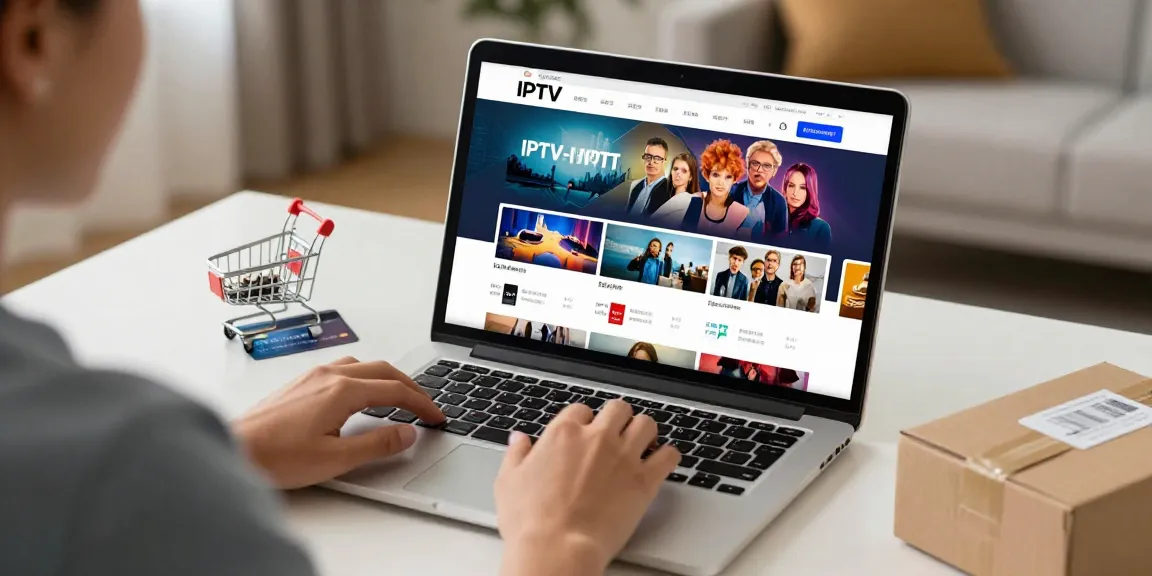 IPTV subscription shopping showcasing best deals on a digital marketplace for online viewers.