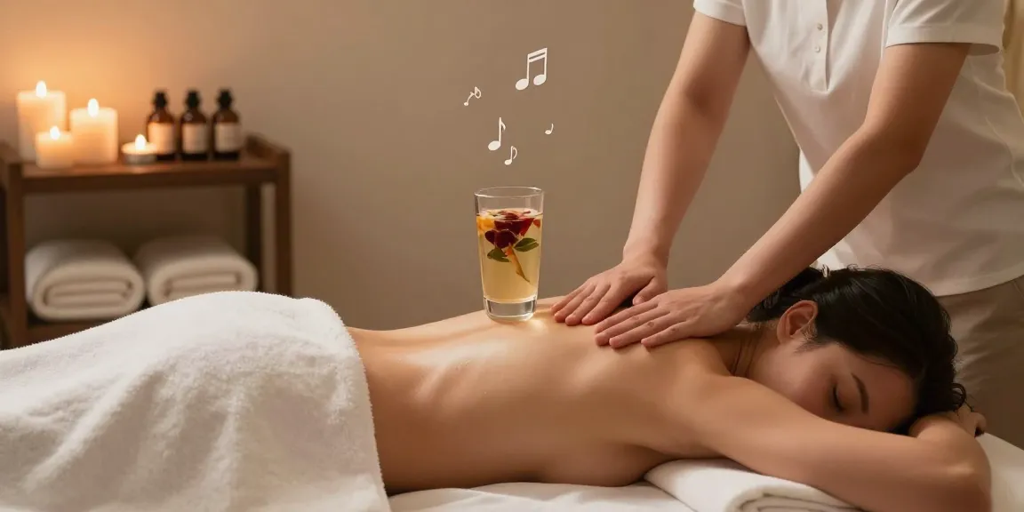 Relaxing massage therapy session at https://www.balancedmassage.org/ with calming oils and soothing ambiance.