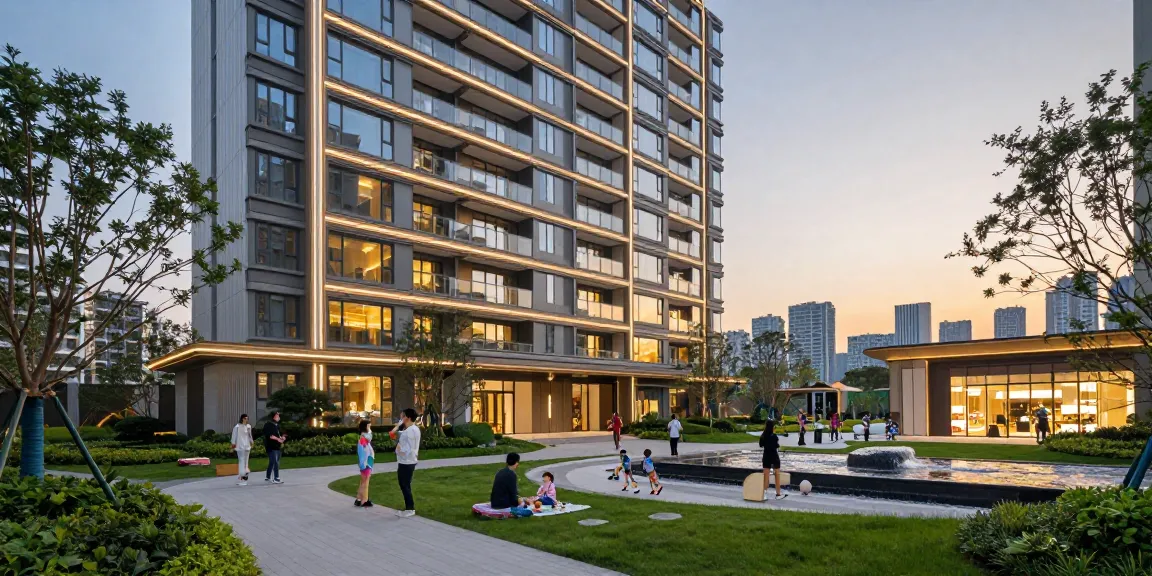 Dover Residences condominium showcasing modern architecture and family-friendly environment.