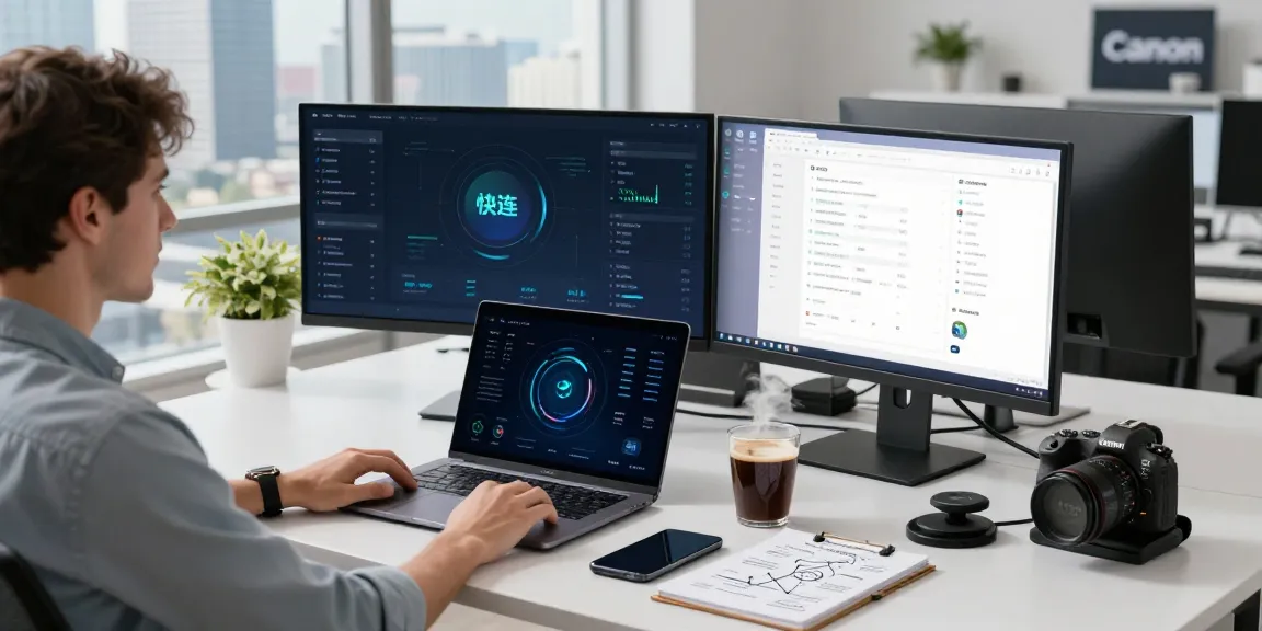 快连 provides fast and reliable network acceleration solutions in a modern digital workspace.
