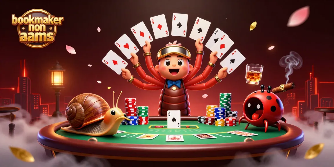 Giocare ai bookmaker non AAMS, la scena mostra un dealer fantastico con carte e fiches.