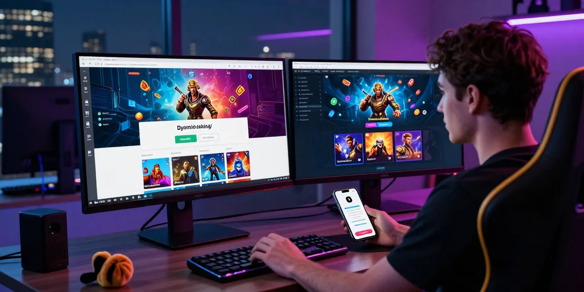 User engaging with the NAGA2000 platform seamlessly at login, showcasing vibrant game graphics.