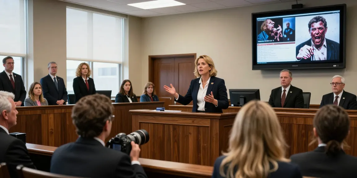 Karen McCleave Toronto delivering compelling arguments in a high-stakes courtroom trial.
