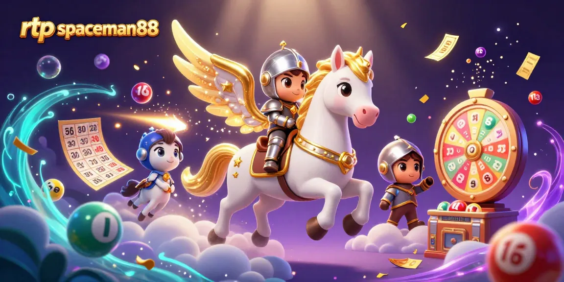 Experience thrilling gameplay with rtp spaceman88 in this vibrant lottery scene, full of excitement and prizes.