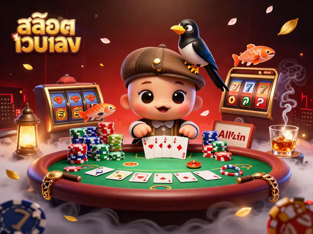 สล้อตเว็บตรง สัมผัสความสนุกสนานในคาสิโนที่มีตัวละครที่น่ารักและบรรยากาศที่เต็มไปด้วยรายละเอียด