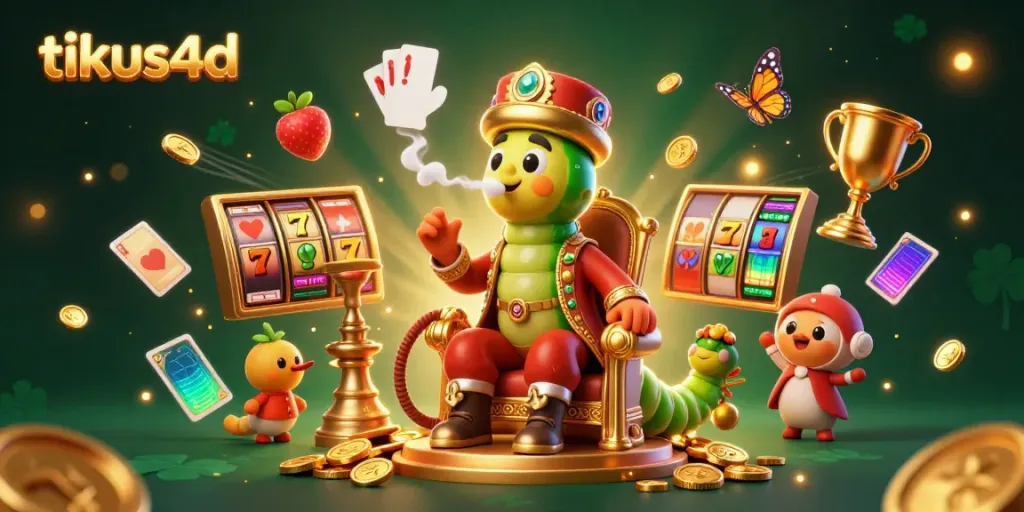 Aksi bermain judi di tikus4d dengan karakter latihan slot modern dan simbol keberuntungan