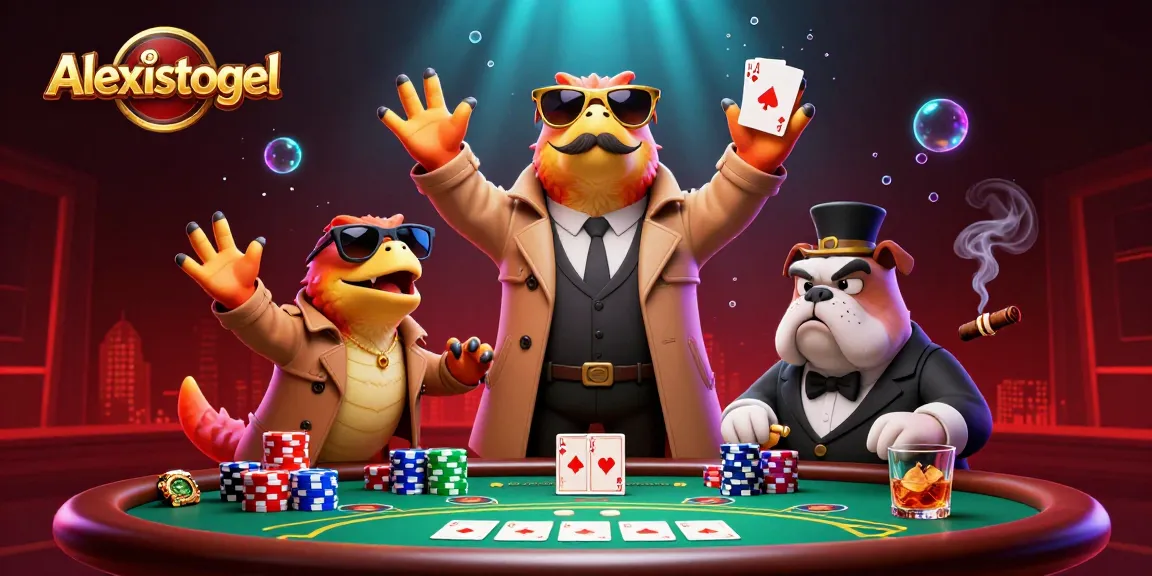 Engage with Alexistogel's thrilling atmosphere as raptors attempt to enter a VIP casino lounge.