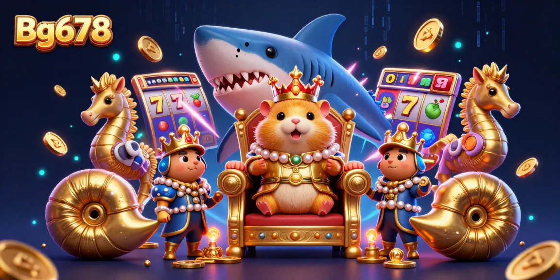 Engage with Bg678’s thrilling game experience, featuring a hamster king and dynamic slot elements.