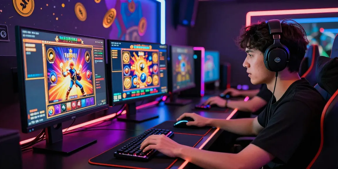 Ayamtoto login: Pemain slot online terlibat dalam aksi permainan dengan berbagai simbol kemenangan dan tampilan menarik.