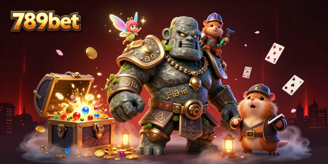 Experience thrilling adventures and magic with 789bet's captivating casino elements and characters