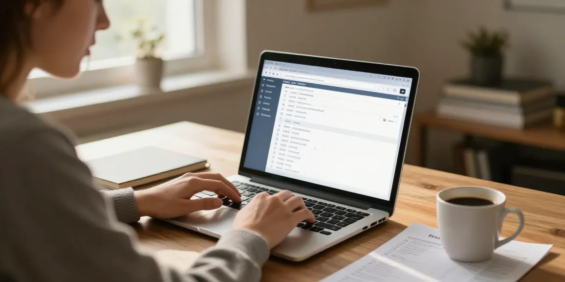 Safe 토토사이트 selection process with users evaluating platforms in a warm home office.