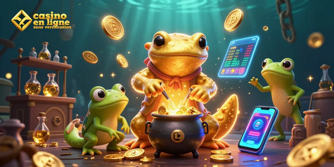 Jouez dans un casino en ligne sans vérification avec des pièces d'or, l'alchimiste et son apprenti dans un décor magique.