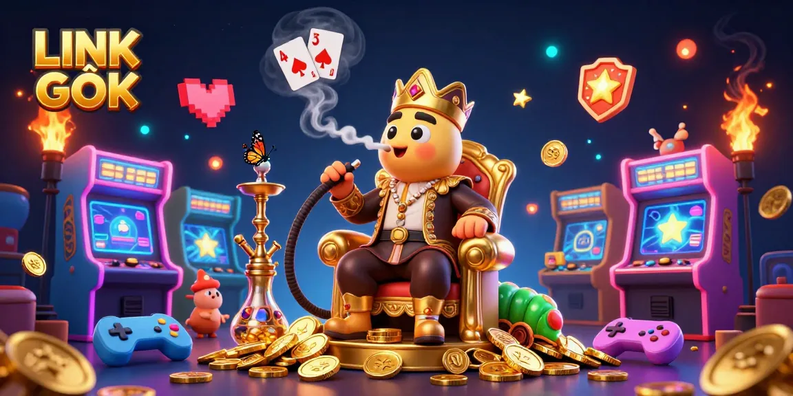 Experience casino magic with LINK GỐC's vibrant 3D characters and dynamic gambling elements.